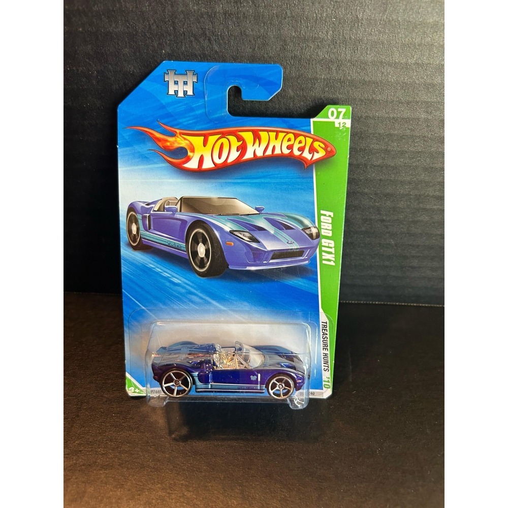 HOT WHEELS TREASURE HUNT 2010 FORD GTX1 J2